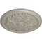 Ekena Millwork Swindon Ceiling Medallion (Fits Canopies up to 2 7/8"), Hnd-Painted Pearl White, 16 7/8"OD x 1 1/2"P CM16SWPWS - alternate 3